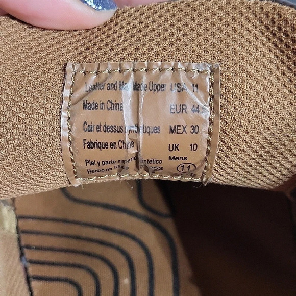 Hunter's Bay Size 11 Brown Casual Leather with Laces - Picture 6 of 8